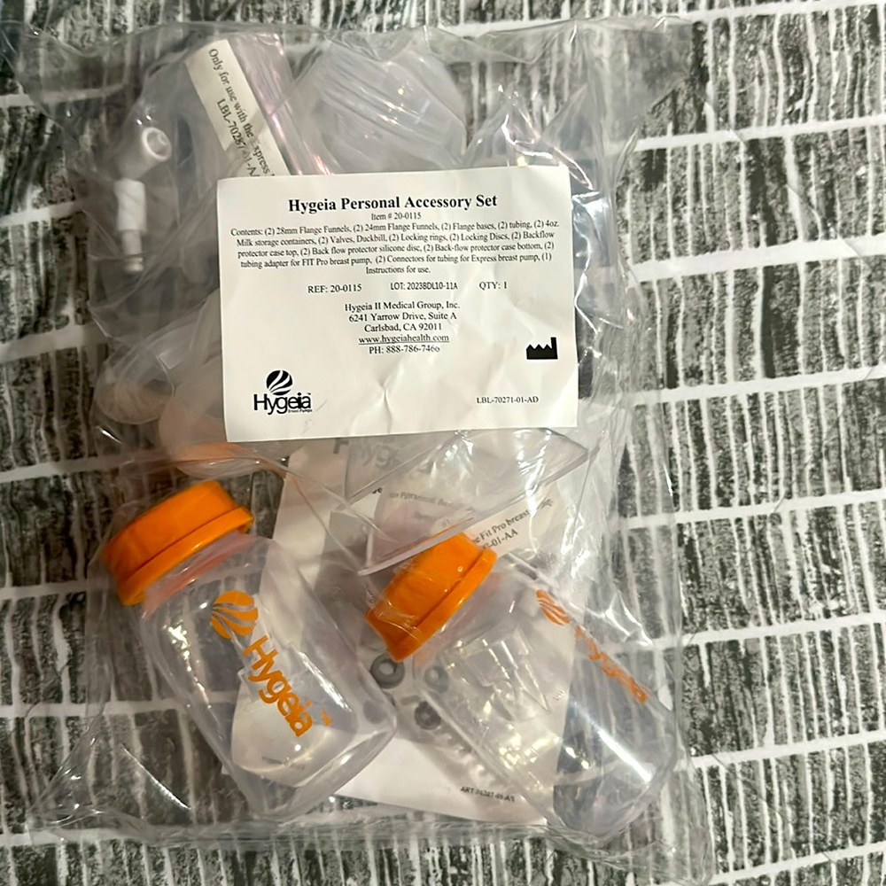 Breast pump parts